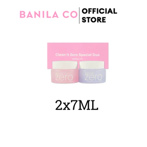Bộ 2 hộp Clean it Zero Cleansing Balm Original Miniature Set (2 typesx7ML)