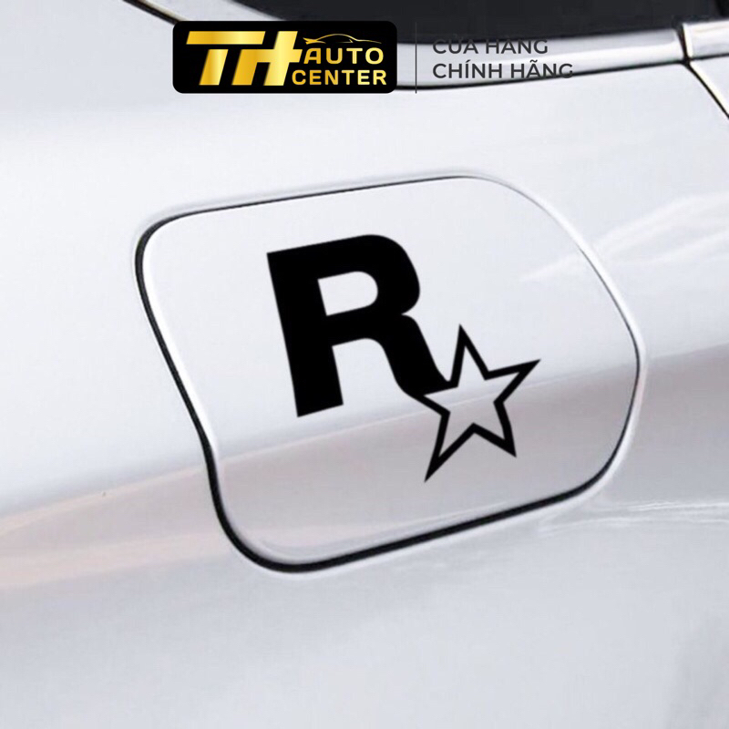 Tem dán, decal phong cách siêu xe R cho xe hơi, xe máy. | Shopee Việt Nam