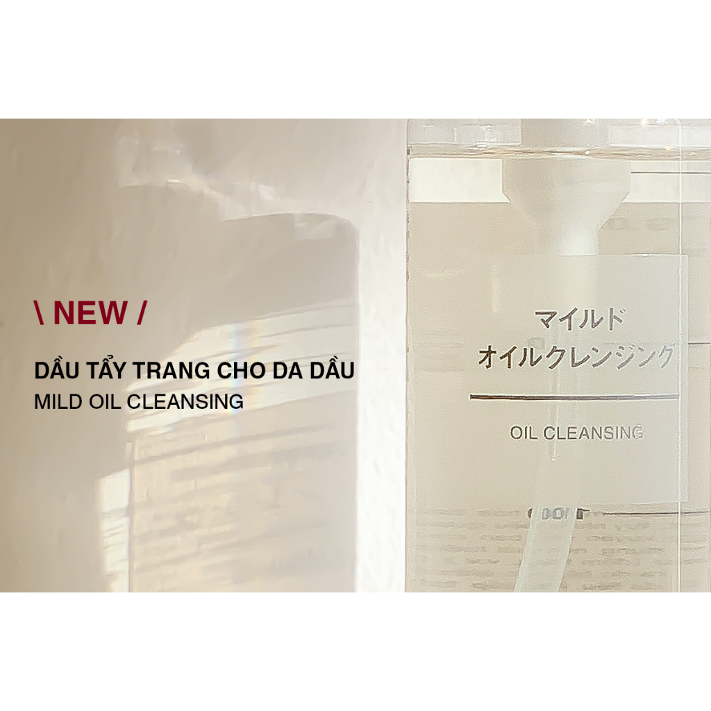 Muji Dầu Tẩy Trang Da dầu – 200ml