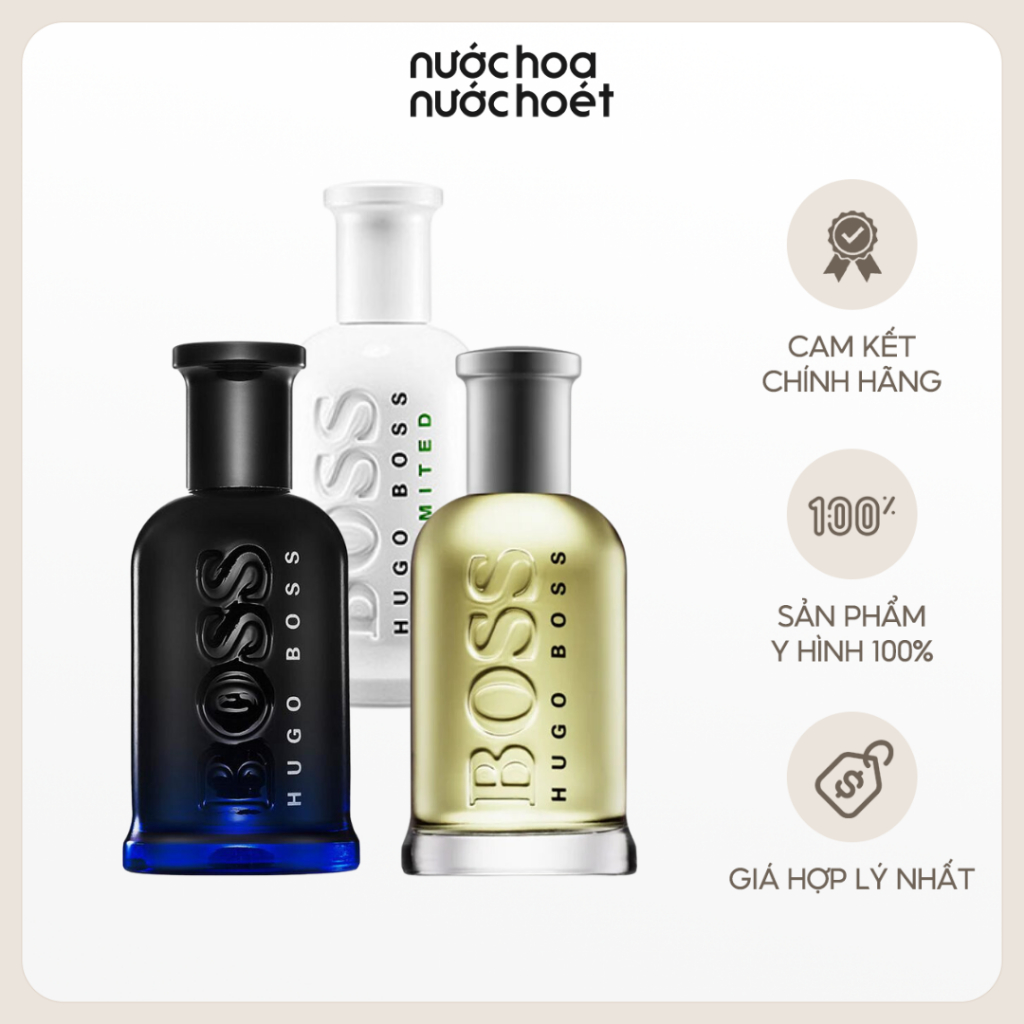 Nước hoa Nam Hugo Boss Bottle Chiết 10ml (EDT/ Night/ Unlimited) - Nước ...