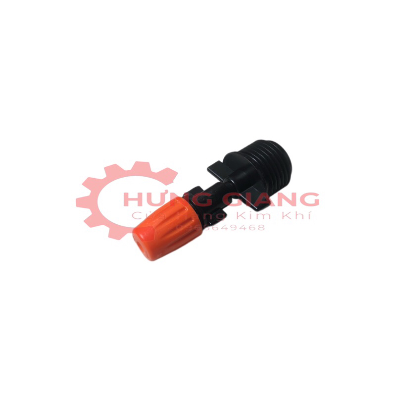 Béc phun sương, tưới cây 5 tia kết nối ren 21mm