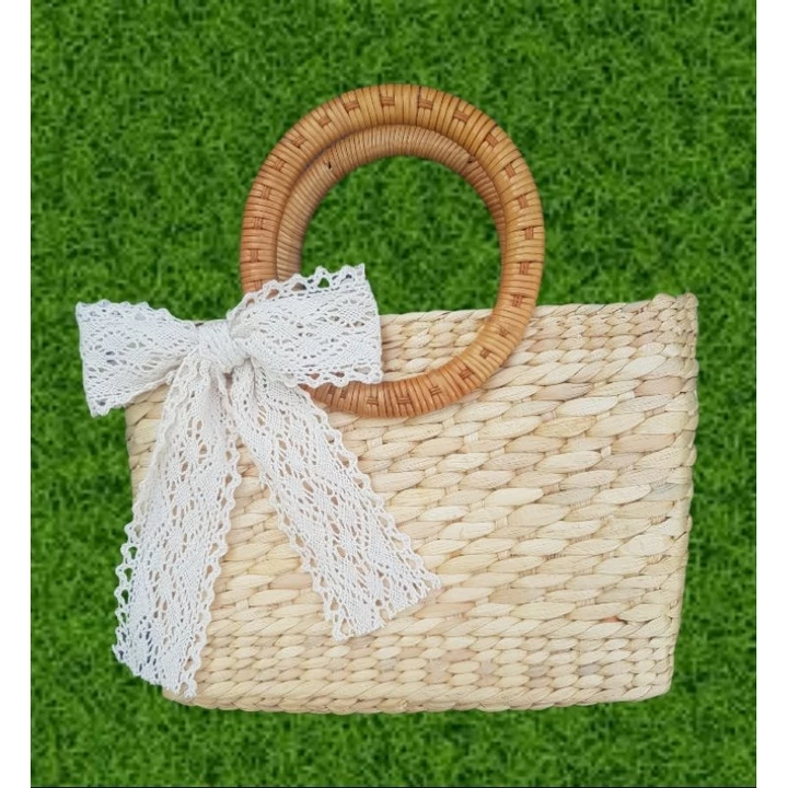 Women's Vintage Woven Straw Bag – for the Beach