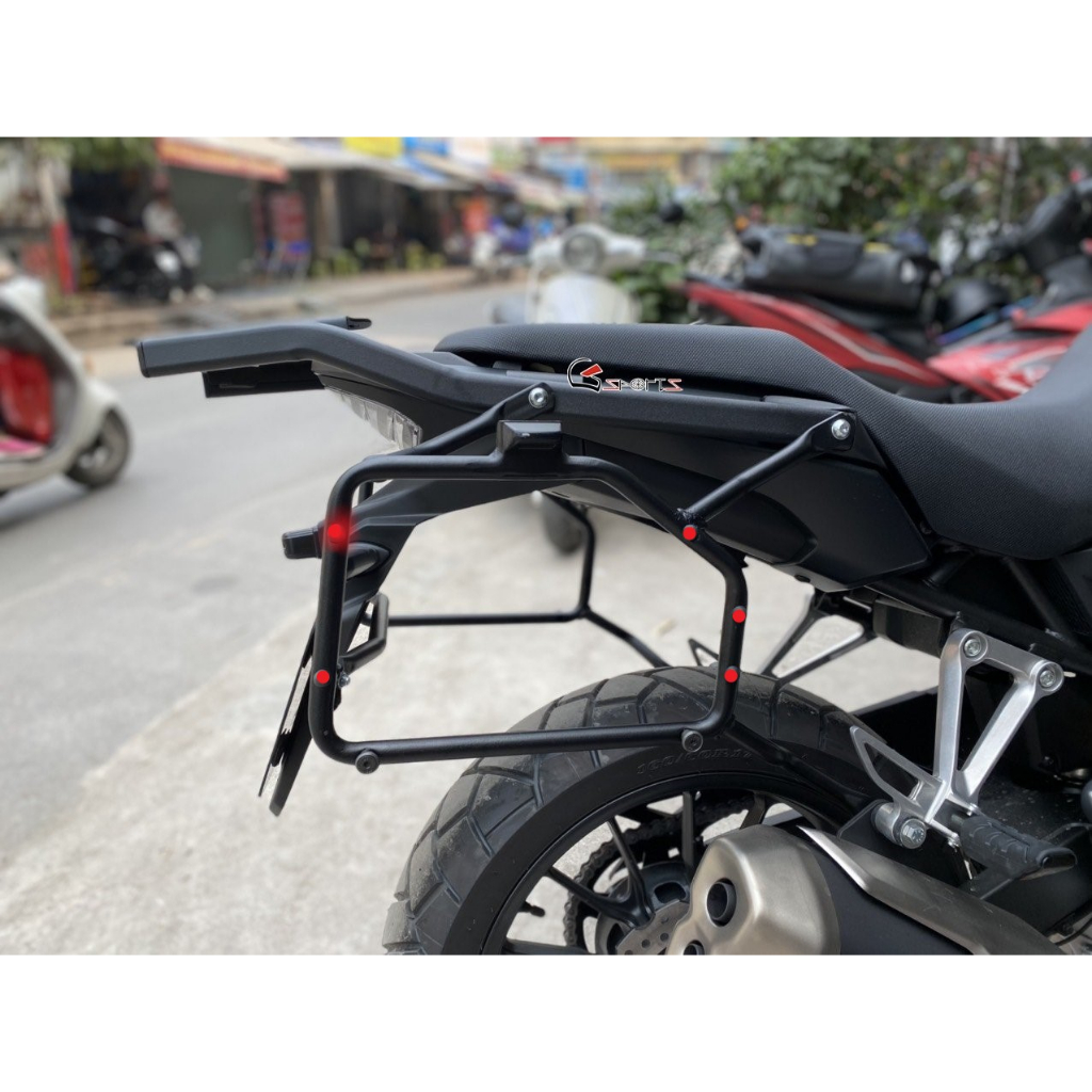 Bộ nút cao su cho baga hông GIVI