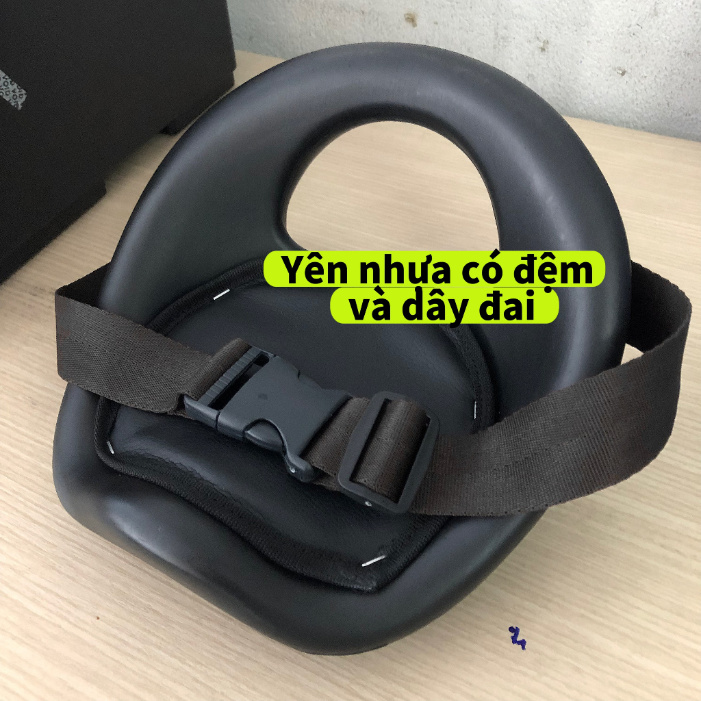 Yên rời ghế ngồi xe máy , xe 3 bánh trẻ em , yên nhựa CÓ NỆM ghế đôn ga , đã kèm ốc , YÊN NHỰA