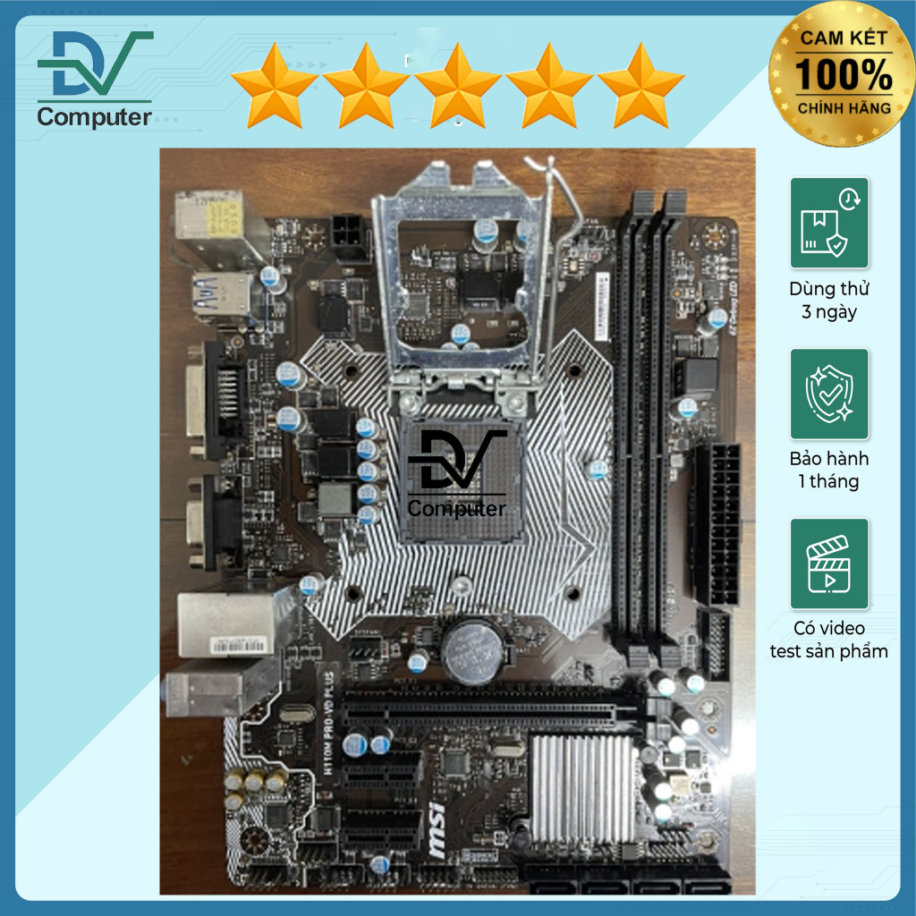 H110 MSI PRO (sk1151/ DVI/ VGA) | Shopee Việt Nam