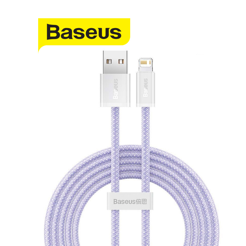 Ảnh Cáp sạc Baseus Dynamic USB cho iP7/8/10/11/12/13promax 2.4A dây dù siêu bền dài 1m/2m 4