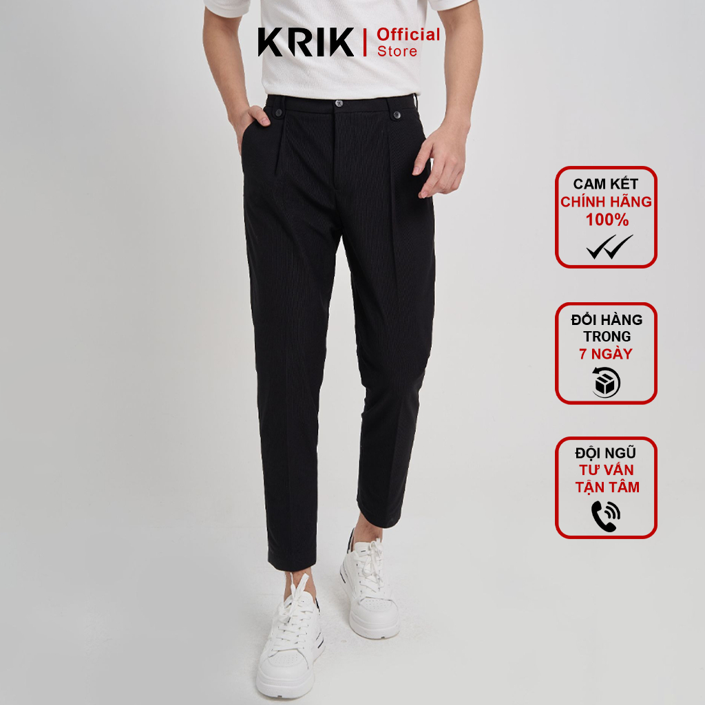 Quần tây Nam Local Brand KRIK Form Baggy Chất Liệu Cao Cấp Không Bai Xù QA0425