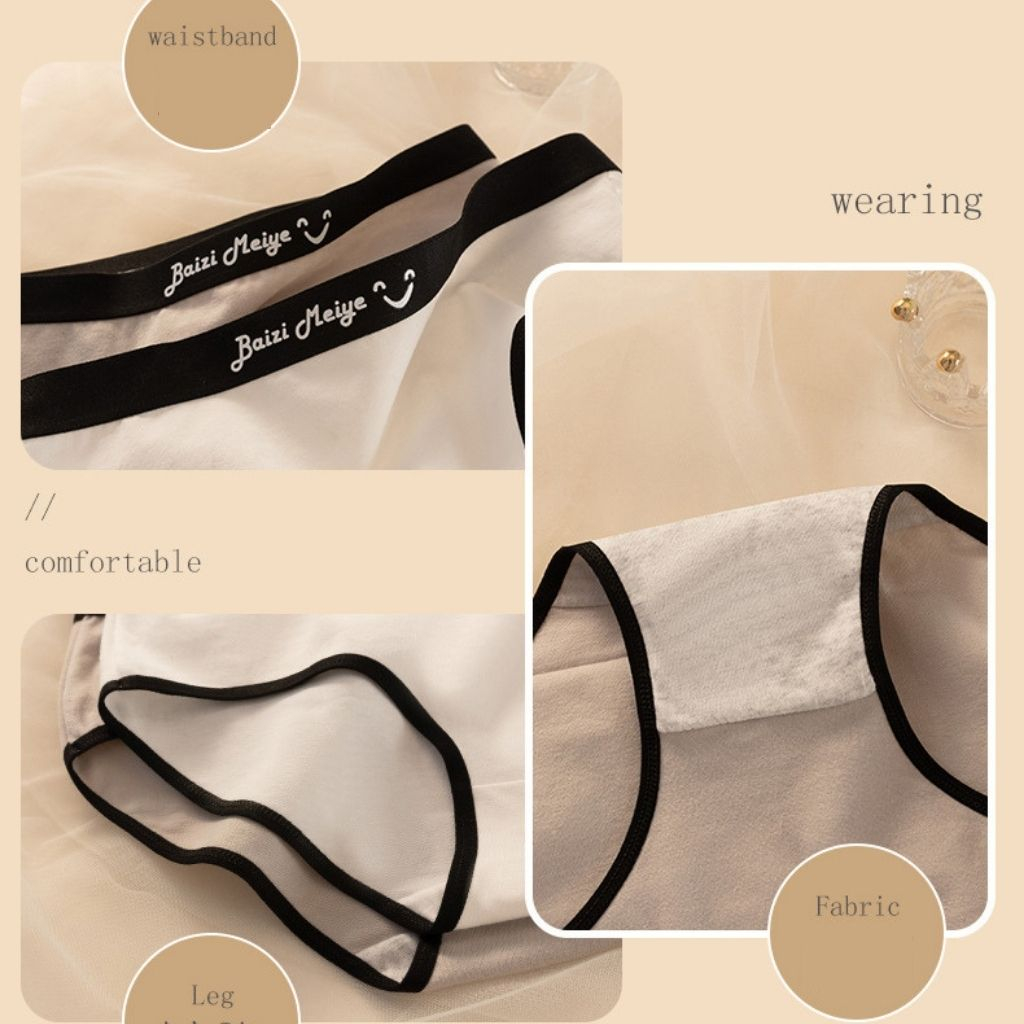 Quần lót nữ cotton kháng khuẩn khử mùi đường viền tôn dáng đầy năng động quyến rũ LANIXA L8822