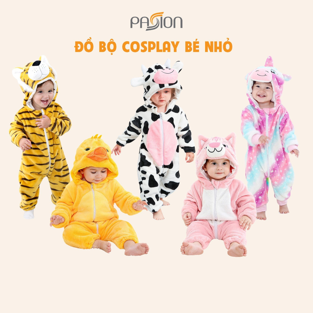 Đồ Bộ Cosplay Bodysuit Hình Thú Cho Bé Nhỏ Sơ Sinh Đáng Yêu | Shopee ...