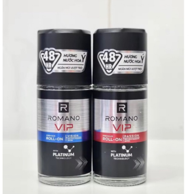 lăn khử mùi cao cấp romano vip 50ml