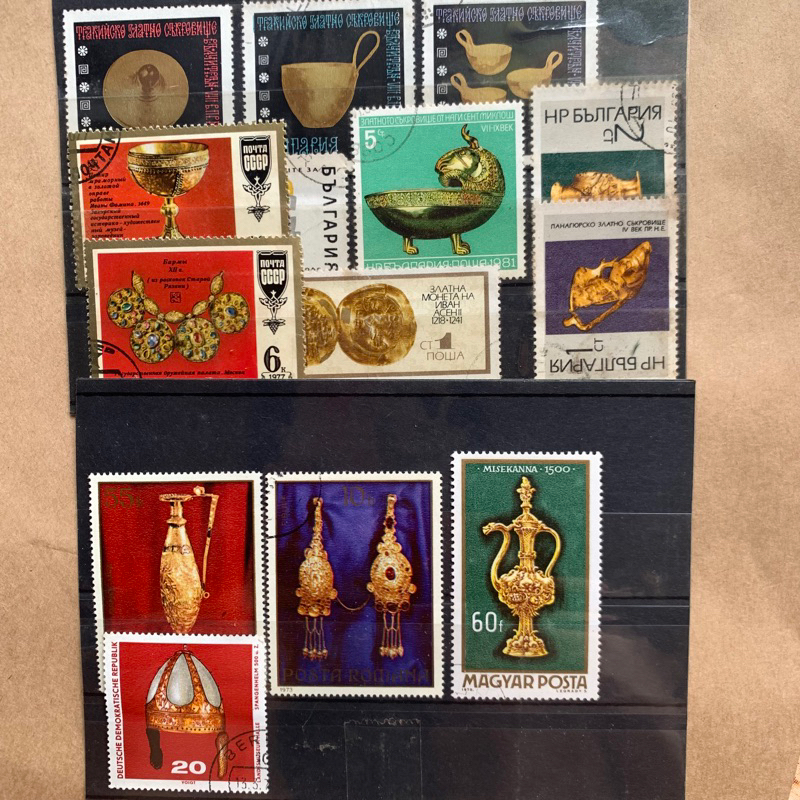 tem sưu tập tem bưu chính cồ nhiều nước set 13 tem | Shopee Việt Nam