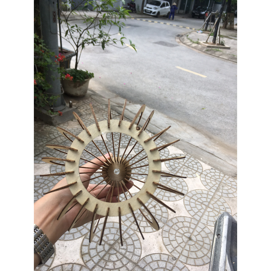 Đèn gỗ dáng củ tỏi  đèn thả trần và nhiều đèn nữa