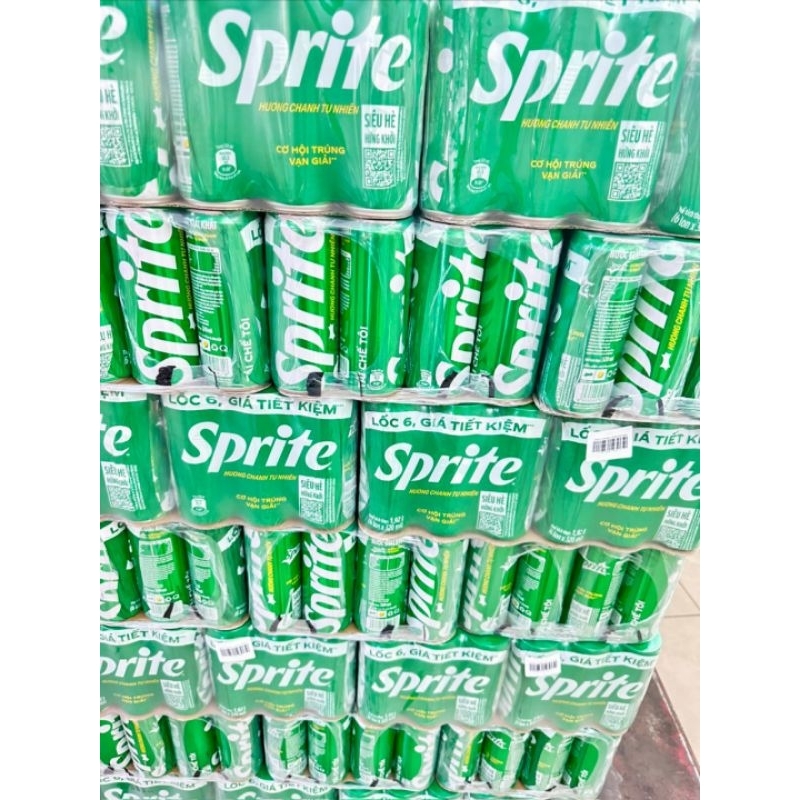 Thùng 24 lon Sprite 320ml ( t6/2024 ) | Shopee Việt Nam