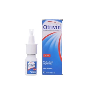 Thuốc nhỏ mũi Otrivin có tác dụng ngay sau bao lâu?