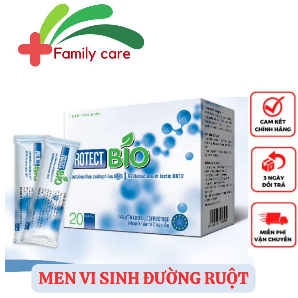 PROTECT BIO - MEN VI SINH ĐƯỜNG RUỘT, RỐI LOẠN TIÊU HÓA, ĂN KHÔNG TIÊU ...