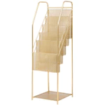 (ẢNH THẬT) Kệ Sách Đứng Đa Tầng, Giá Sách Để Sách Báo Tạp Chí 5 Tầng Bằng Kim Loại Cao Cấp Không Gỉ — ảnh 8