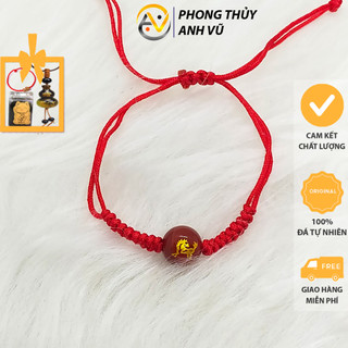 Vòng tết chỉ đỏ may mắn 12 con giáp năm 2023 - Chất liệu chỉ đỏ - May Mắn Tài Lộc - Bảo Hành 12T