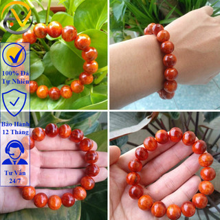 Vòng gỗ huyết long huyết rồng tự nhiên 100% - Size cho nam nữ - May mắn tài lộc - Bảo hành 12 tháng
