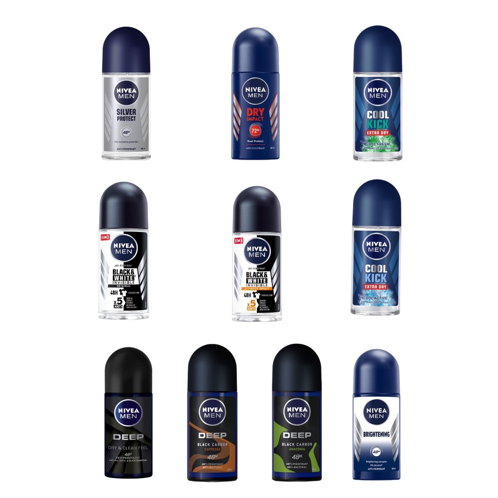 Lăn ngăn mùi NIVEA MEN dành cho Nam( 50ml )-Hàng Chính Hãng