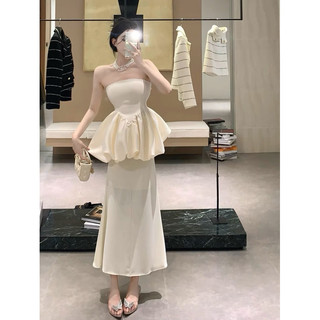 SET ÁO CÚP NGỰC PHỒNG & VÁY LOE