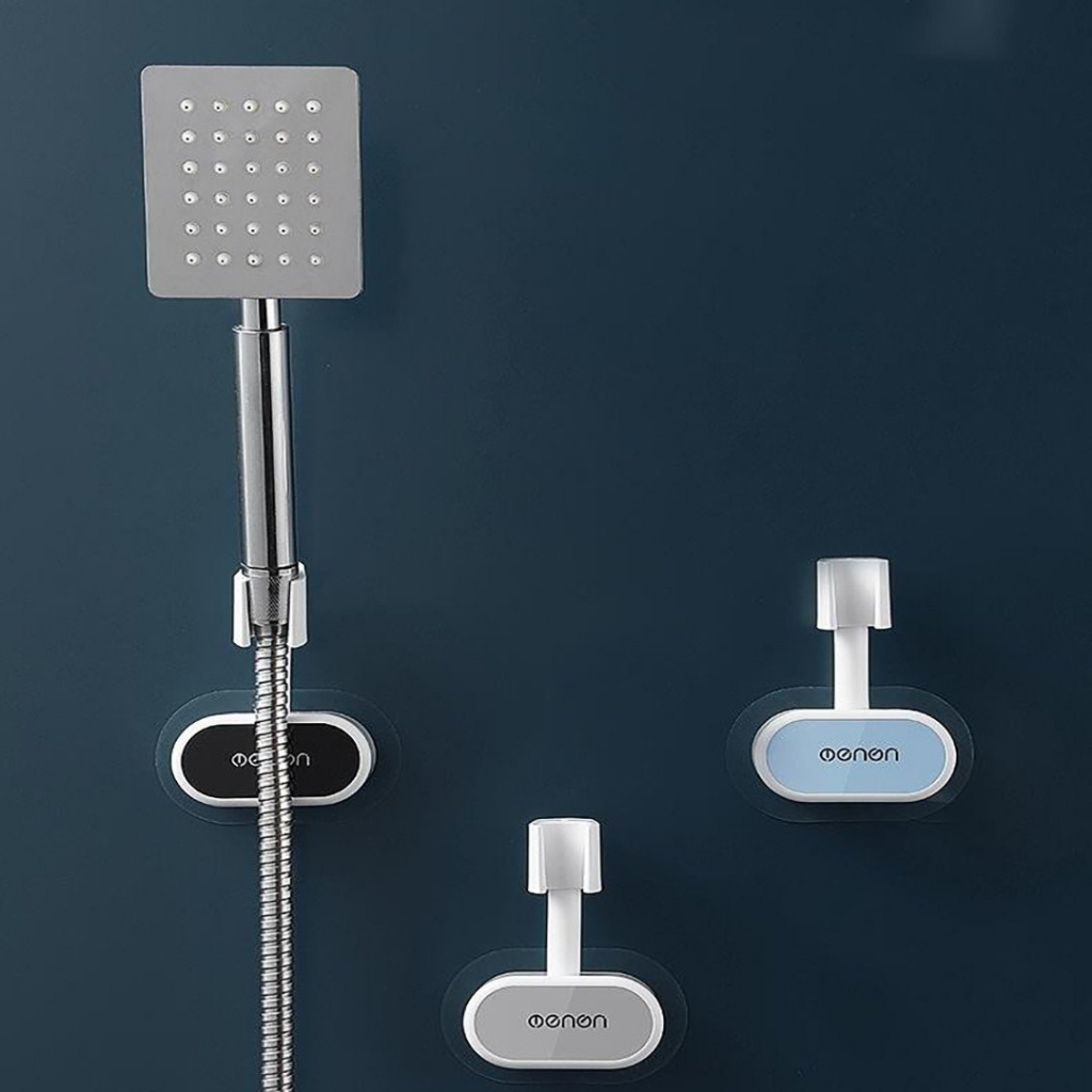 Ảnh Móc Treo Vòi Hoa Sen Nhà Tắm OENON Dán Tường Gạch Men Chắt Liệu Nhựa ABS 2