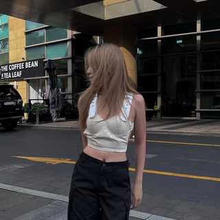 Áo Cúp Ngực Dây Da URANIA Ninysmuse Phong Cách Hở Lưng Sexy