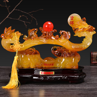 Tượng gậy như ý, Gậy như ý phong thuỷ, Cặp voi đỡ, Tượng phong thủy, Decor Trang trí nhà cửa, Quà tặng ý nghĩa - SUNNY