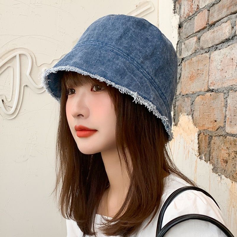 MŨ BUCKET JEAN VÀNH XÉO TUA NAM NỮ