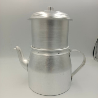 Phin cafe nhôm dạng siêu  cỡ lớn có ấm(ảnh thật)