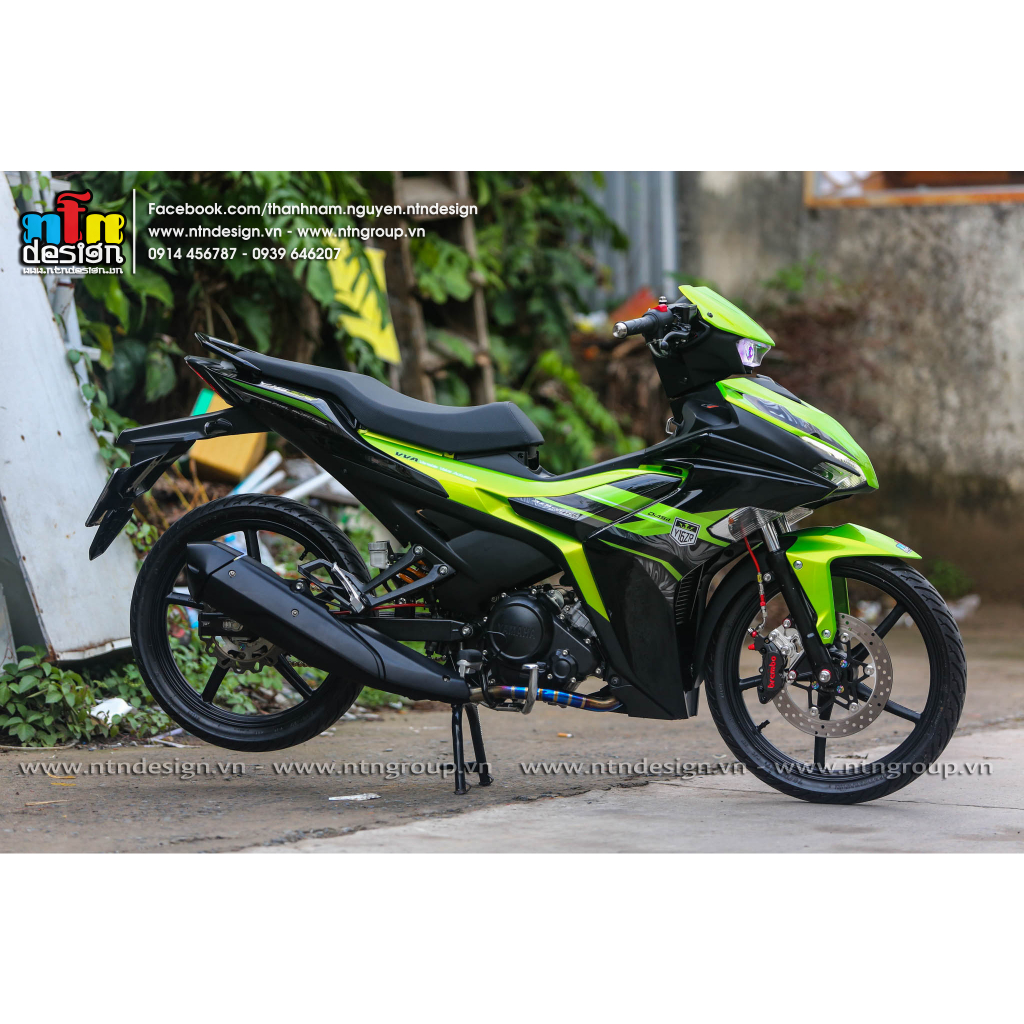 Tem Exciter 155 mẫu Y16zr xanh Neon ( Candy) Shopee Việt Nam