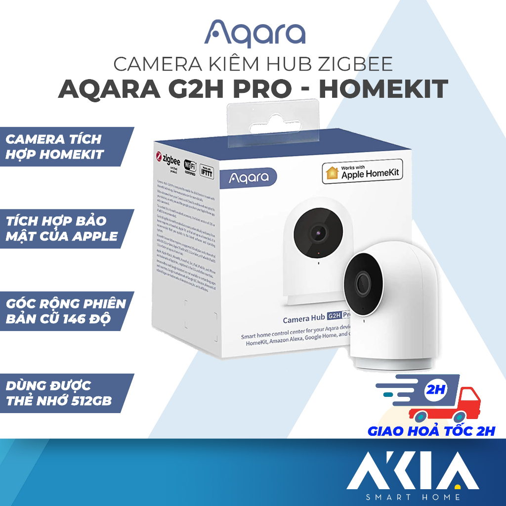 Camera Aqara G2H Pro bản Quốc Tế Full HD 1080p, có chức năng như Hub ...