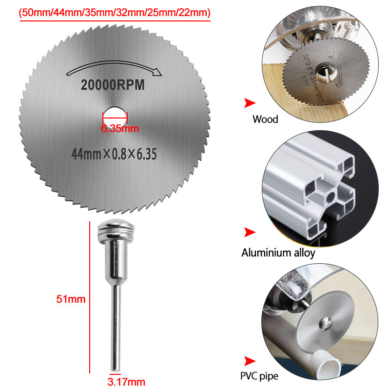 Bộ lưỡi cưa lưỡi cắt mini 31 món gắn máy khoan máy mài khắc