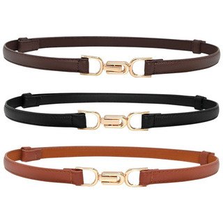 Thắt Lưng Belt Nịt Da Bản Nhỏ Có Thể Điều Chỉnh Tiện Lợi Cho Nữ