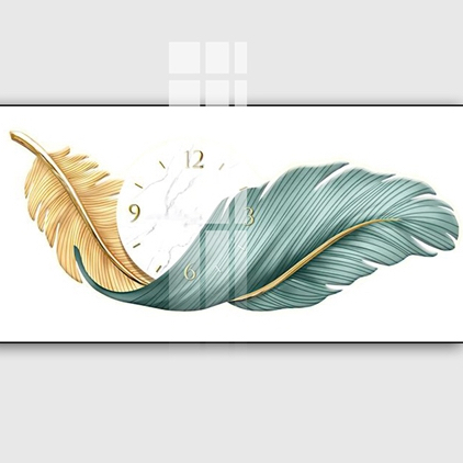 Tranh Cắt 3D LED Lông Vũ Hiện Đại