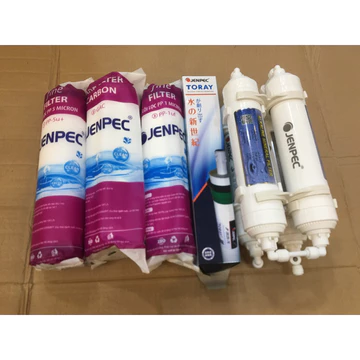 Bộ lõi lọc nước máy lọc nước JenPec - Dùng thay thế cho máy lọc RO - Lọc sạch vi khuẩn