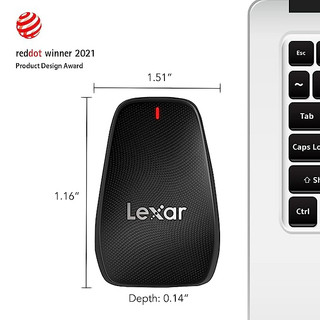 Đầu đọc thẻ nhớ Lexar CFexpress Type B USB 3.2 Gen2x2 tốc độ truyền nhanh, chính hãng BH 5 năm