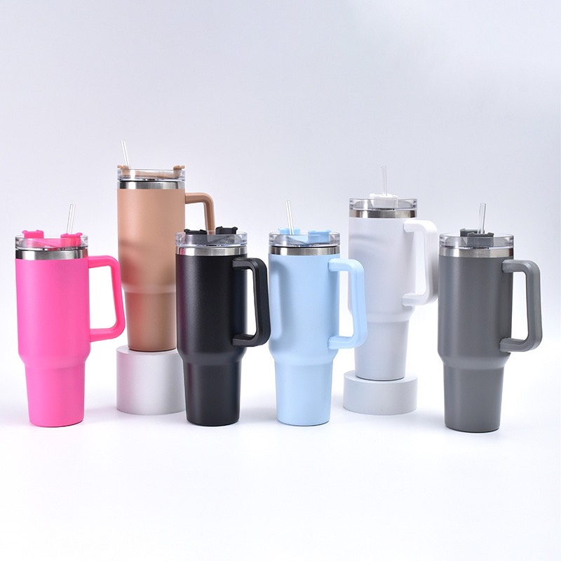 Cốc giữ nhiệt PITI dung tích 1200ML ly giữ nhiệt inox 304 cao cấp có tặng kèm ống hút và tay cầm | BigBuy360 - bigbuy360.vn