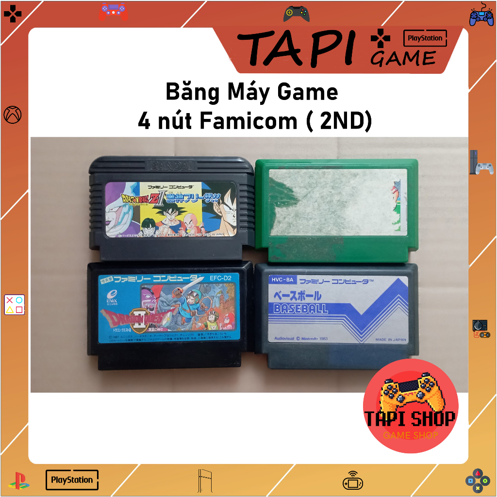 Băng Máy Game 4 nút Famicom ( 2ND) | Shopee Việt Nam