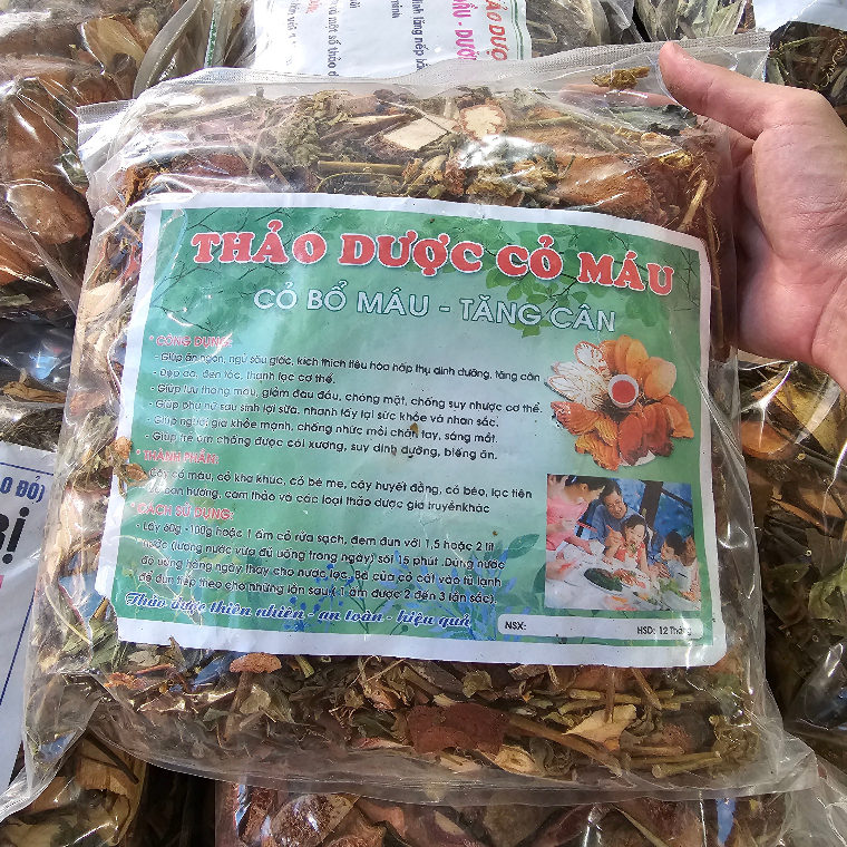 Thảo Dược Cỏ Máu, Cỏ Bổ Máu Tăng Cân (1kg) - Đặc Sản 27 …