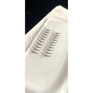 Mi fan Line LASHES SUPPLY, dây katun - wisspy 5d -0.07- cong C-CC-D ,hộp 1000 fan, mi volume, dụng cụ nối mi