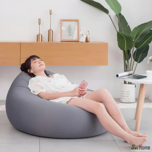 Ghế Lười Hạt Xốp 3II HOME Ghế Lười Chống Thấm Dáng Lê Cao Cấp Đa Sắc Size S M L XL Thư Giãn Đỉnh Cao