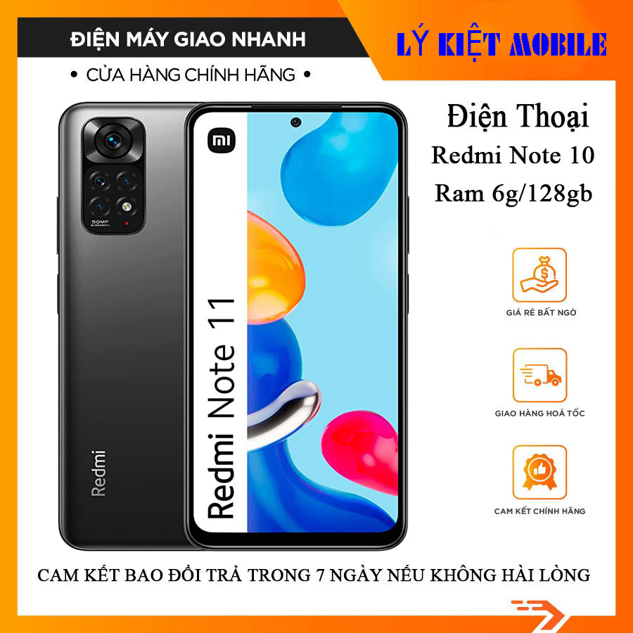 Điện thoại Redmi Note 11 6G/128GB máy máy chính hãng | Shopee Việt Nam