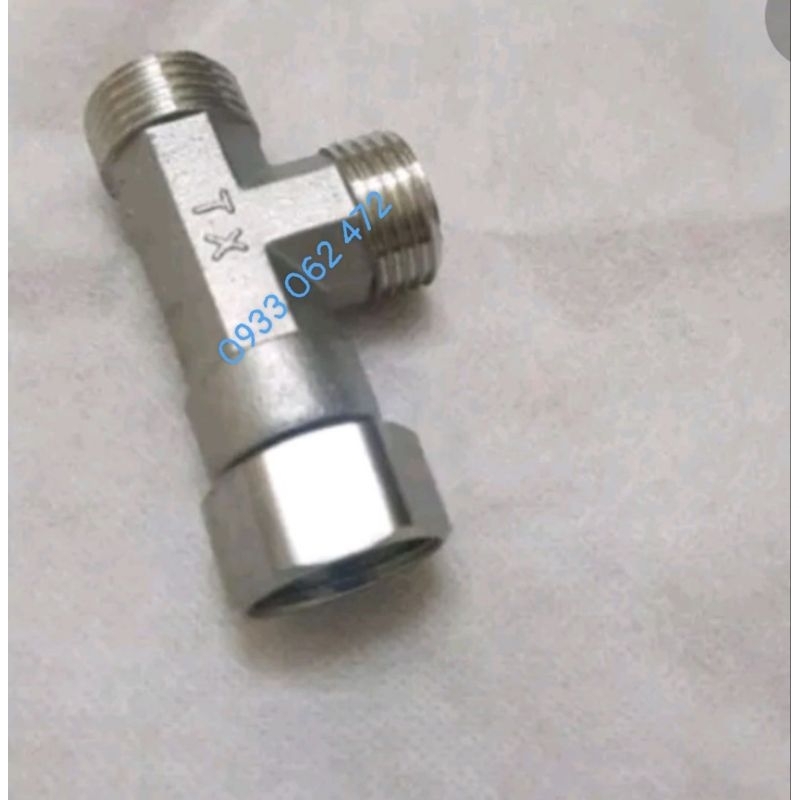 Van T có khóa inox 304, van chia nước bồn cầu, vòi lavabo, vòi rửa chén ...