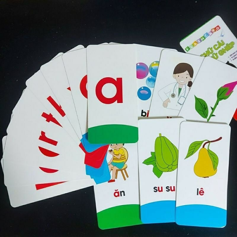 Flashcard Bảng Chữ Cái 42 Thẻ Chữ Cái Và Chữ Ghép Đánh Vần Tiếng Việt Cho Bé Shopee Việt Nam