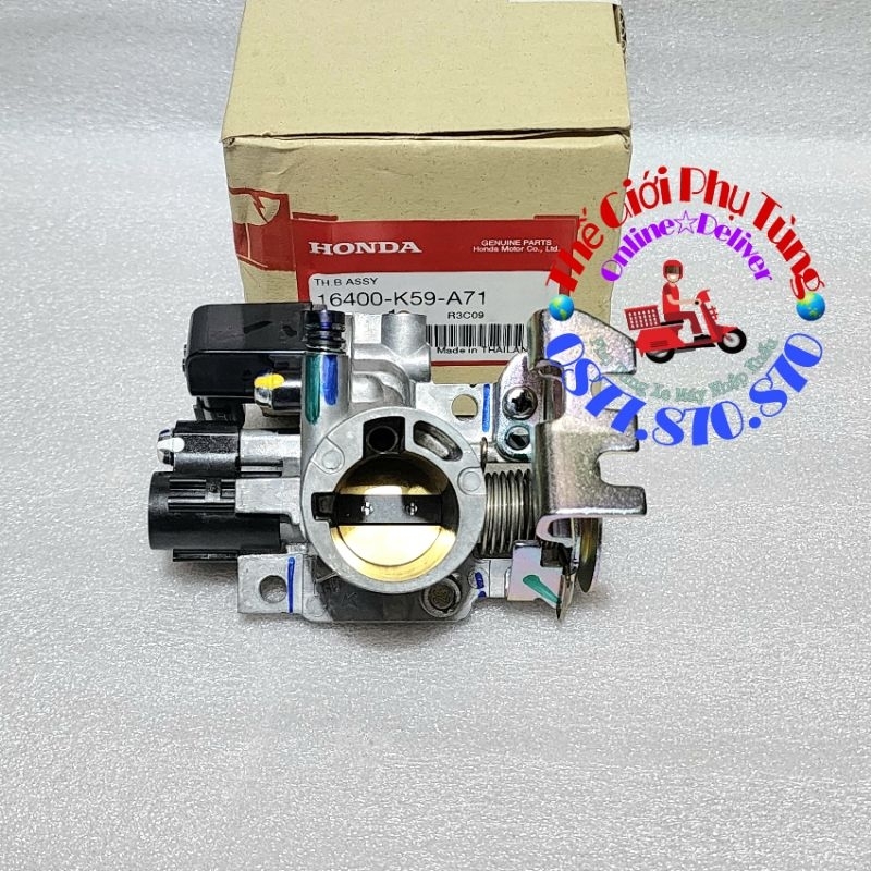 Bộ họng ga Click/ Vario 150 zin Honda Thái Lan - 16400-K59-A71 | Shopee ...