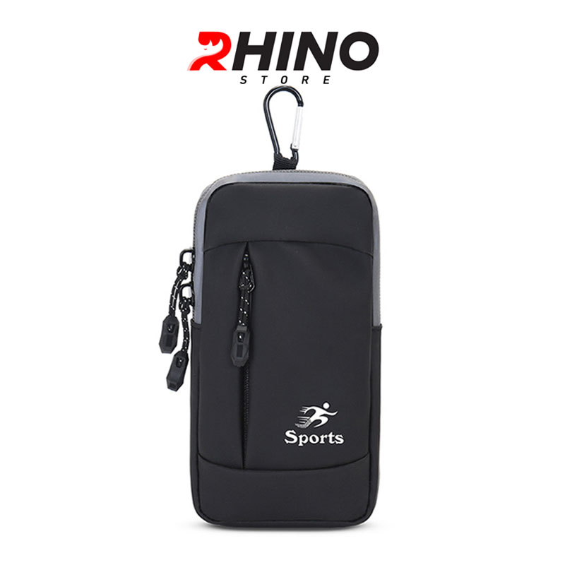 Ảnh Túi đựng Điện Thoại tới 6.8 Inch Đeo tay chạy bộ, Tập thể dục Rhino B122 Kháng nước 1