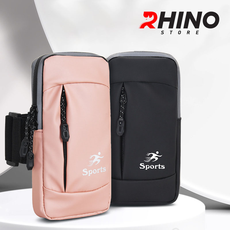 Ảnh Túi đựng Điện Thoại tới 6.8 Inch Đeo tay chạy bộ, Tập thể dục Rhino B122 Kháng nước 2