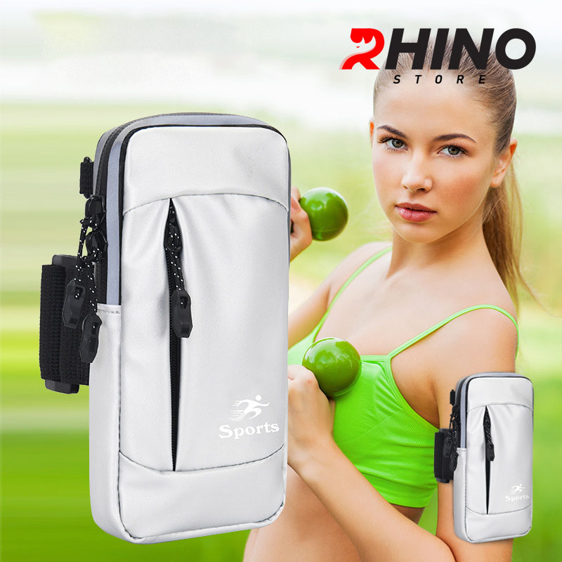 Ảnh Túi đựng Điện Thoại tới 6.8 Inch Đeo tay chạy bộ, Tập thể dục Rhino B122 Kháng nước 3
