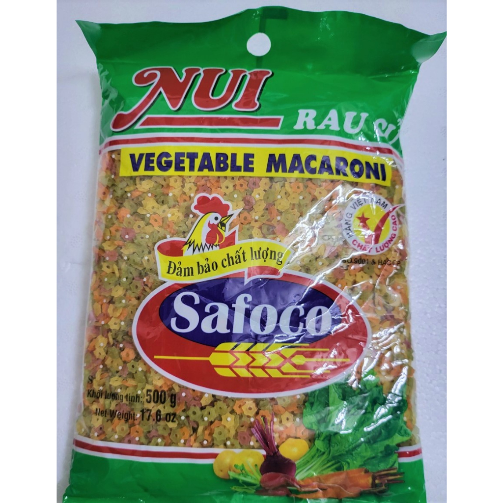 Safoco G I Sao G Nui Rau C H Nh Sao Nhi U M U Star Saphes Vegetable Macaroni Shopee Vi T Nam