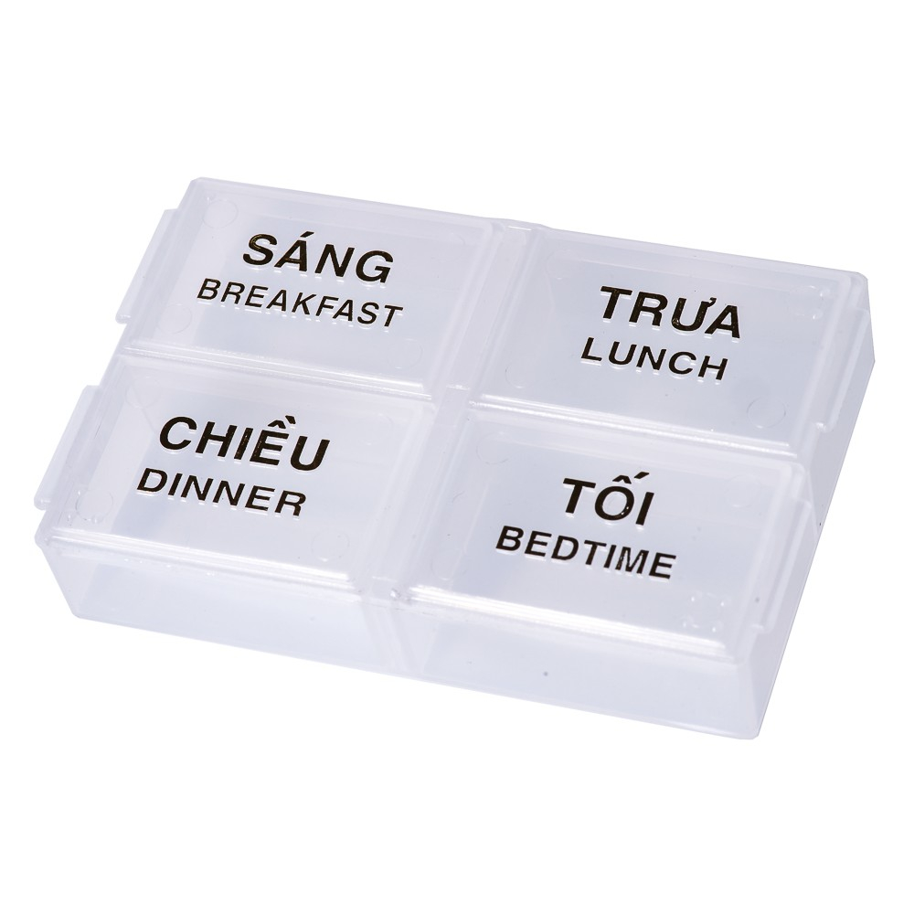 Hộp Chia Thuốc Mỗi Ngày Bỏ Túi Tiện Lợi | Shopee Việt Nam